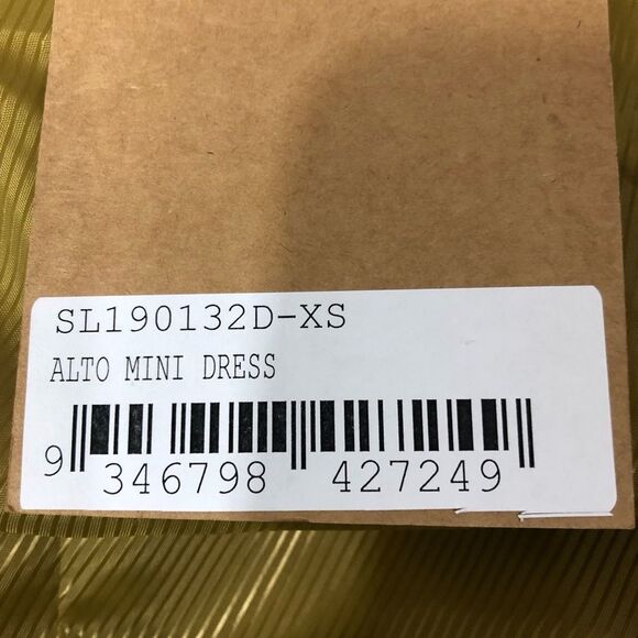 Revolve Stevie May Alto Cotton Twill Belted Zip Up Mini Dress Mustard Yellow - Picture 10 of 11